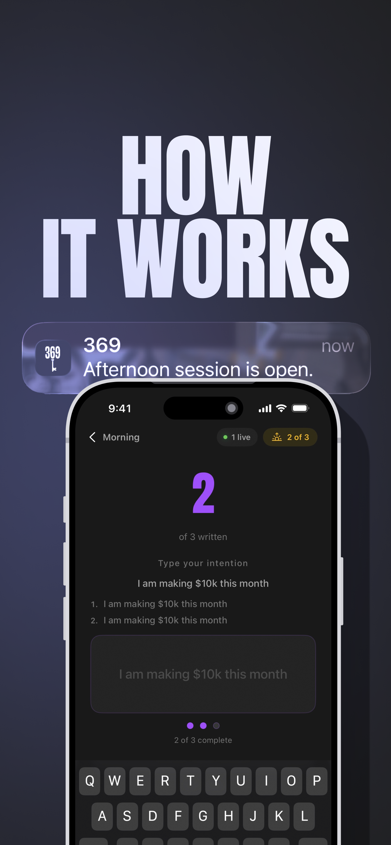 Manifest Anything - 369 App screenshot 3