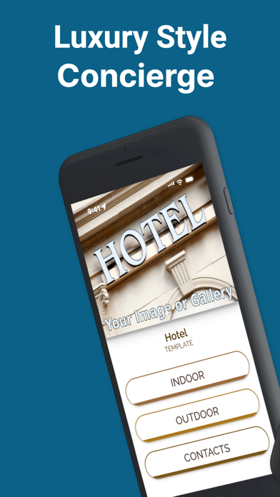 Hotel Info App Screenshot