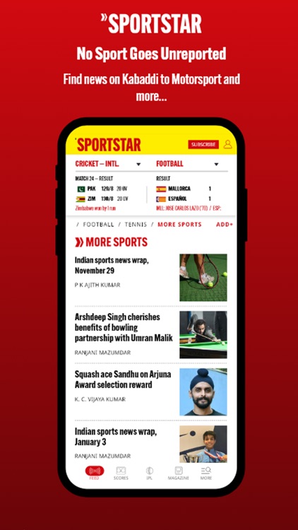 Sportstar: Live Sports & News screenshot-7