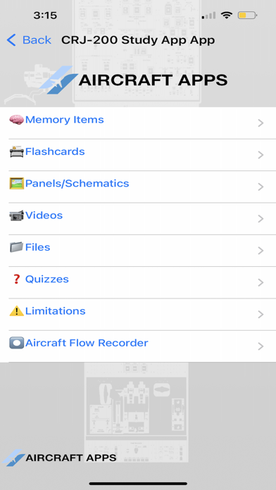 CRJ-200 Aircraft Apps Screenshot