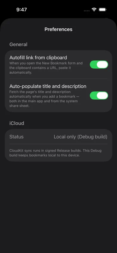 MarkWell — Bookmark Manager screenshot 4
