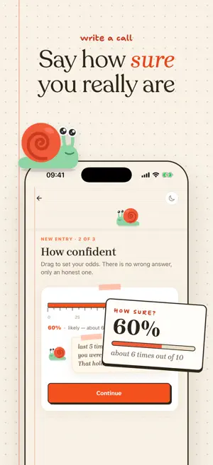 Decision Journal : Calibrate screenshot 2