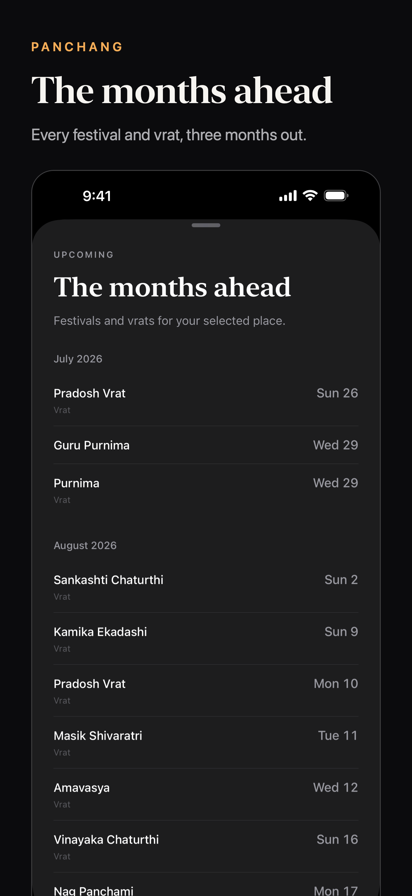 Panchang – Hindu Calendar screenshot 6