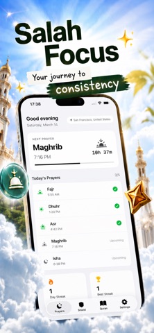 SalahFocus: Prayer On Time Screenshot 1 of 4