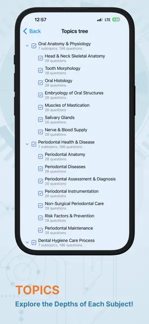 NBDHE Dental Hygiene Test screenshot 2
