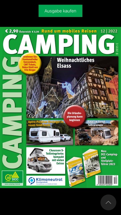 CAMPING-E-Paper Screenshot
