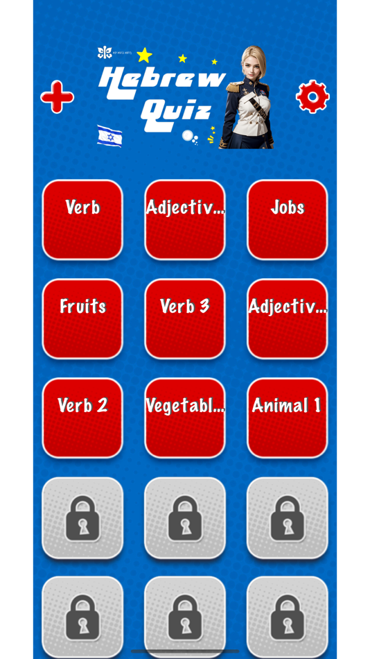 #1. Learn Hebrew Flashcards (iOS) Podle: Duc Tang Van
