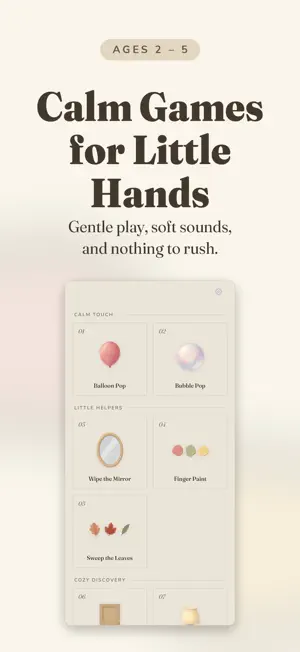 Play Tots: Calm Toddler Games screenshot 1