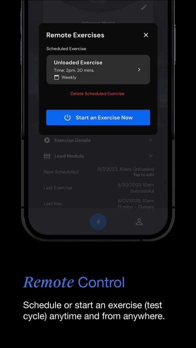 KOHLER Energy Management Screenshot