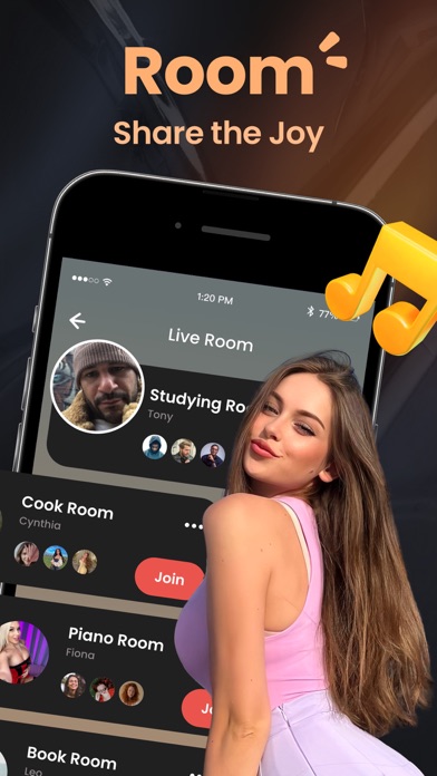 Mina: Live Chat, Share Moments Screenshot