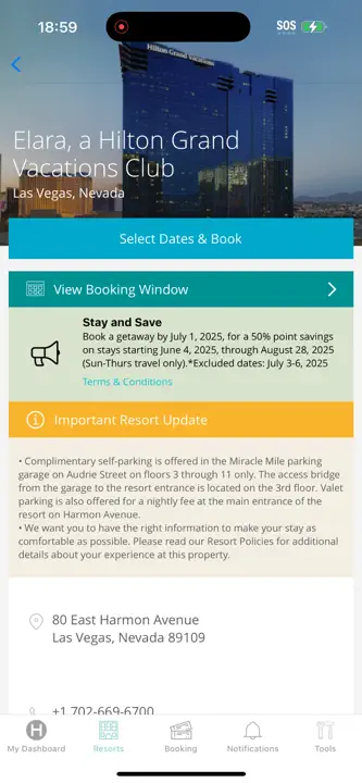 Hilton Grand Vacationsのスクリーンショット（6/7）