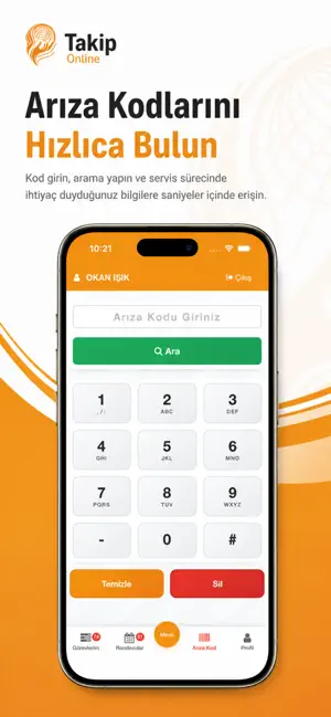 Takip Online screenshot 2