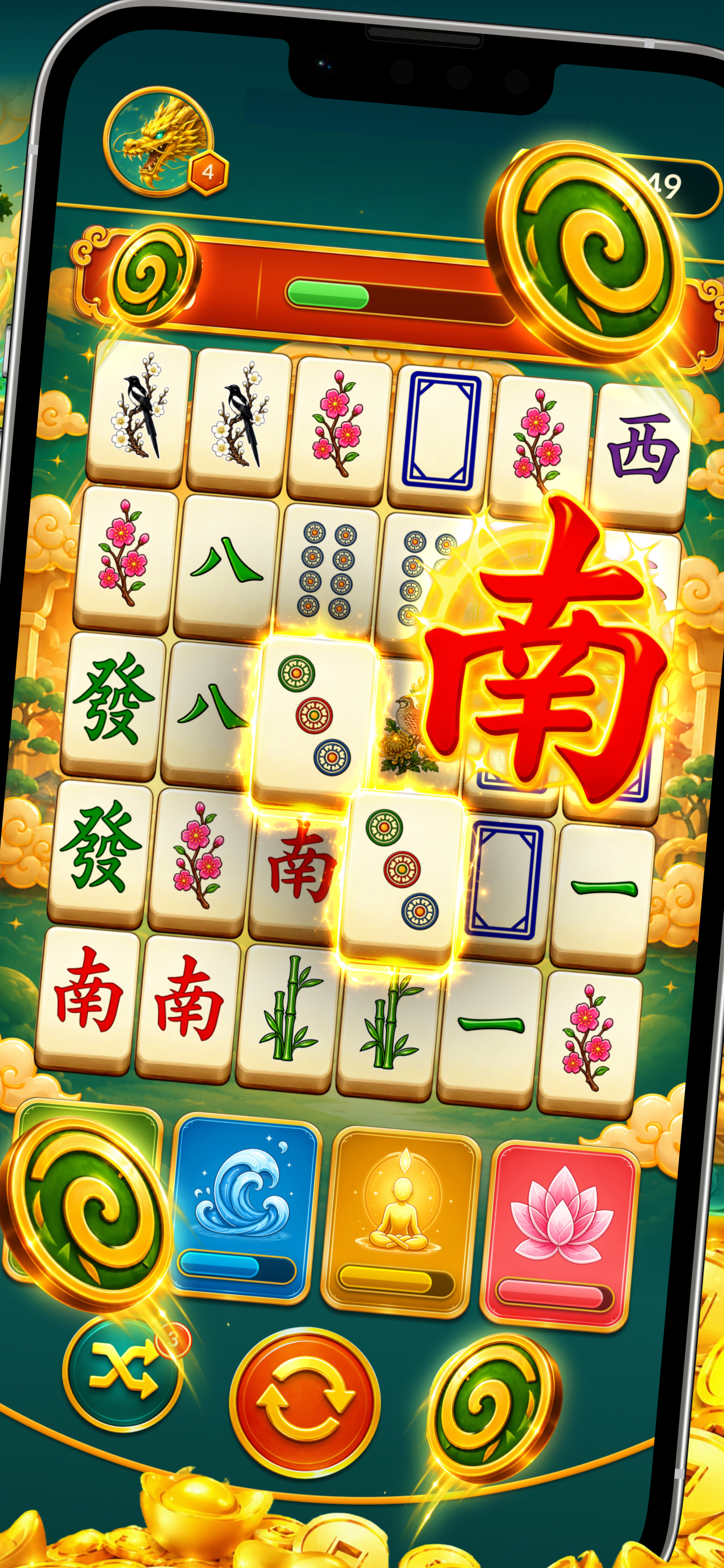 Mahjong Spirit Garden screenshot 3