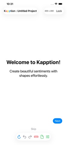 Kapption Screenshot 1 of 9