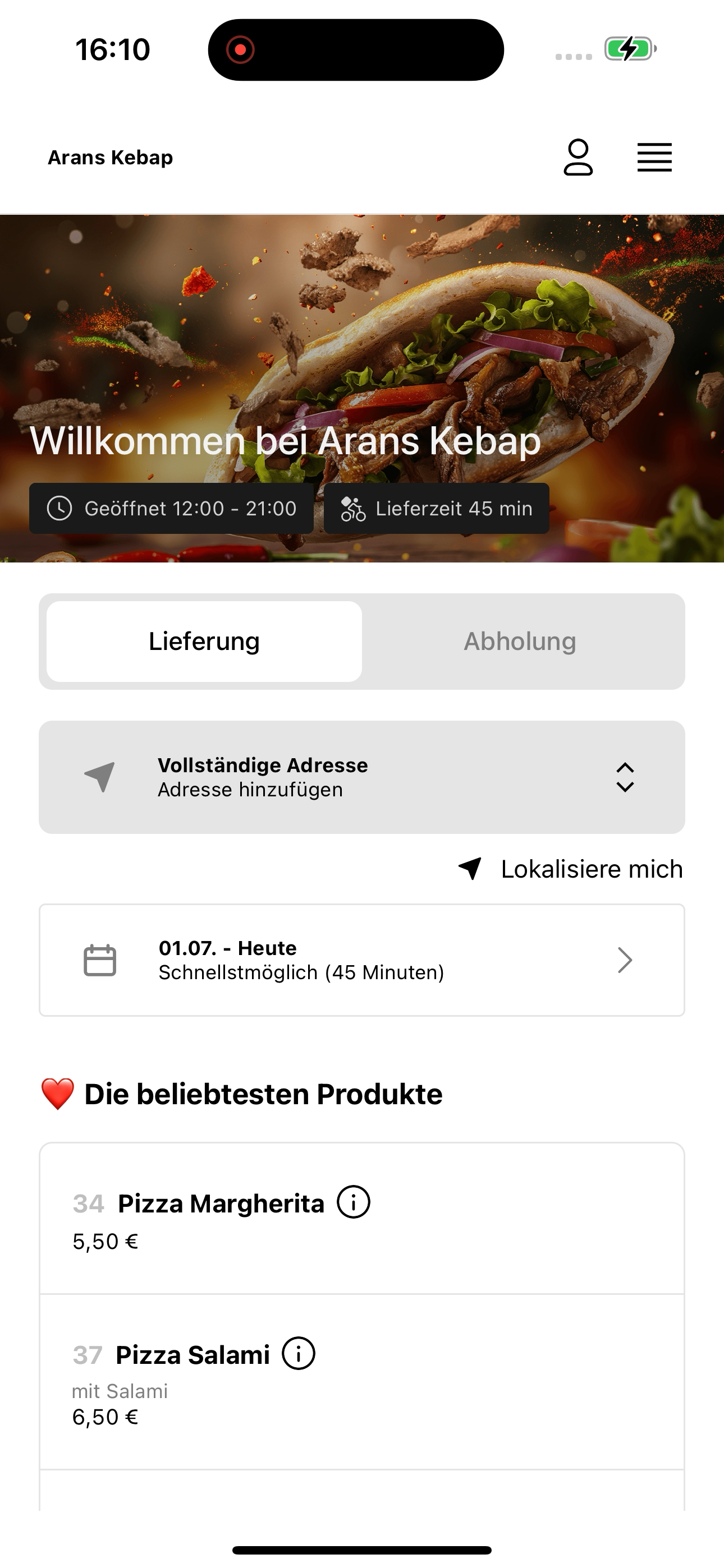 Arans Kebap screenshot 6