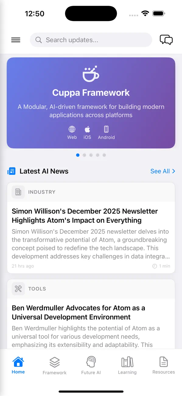 #1. My Cuppa (iOS) Podle: Jonathan Xie