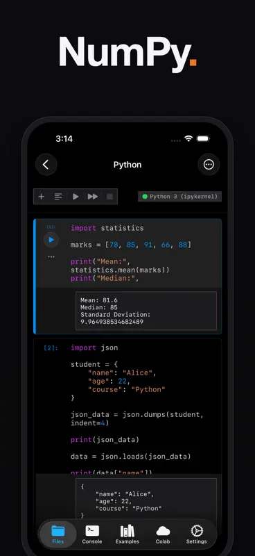 Jupyter Notebook - JuCode screenshot 6 of 9