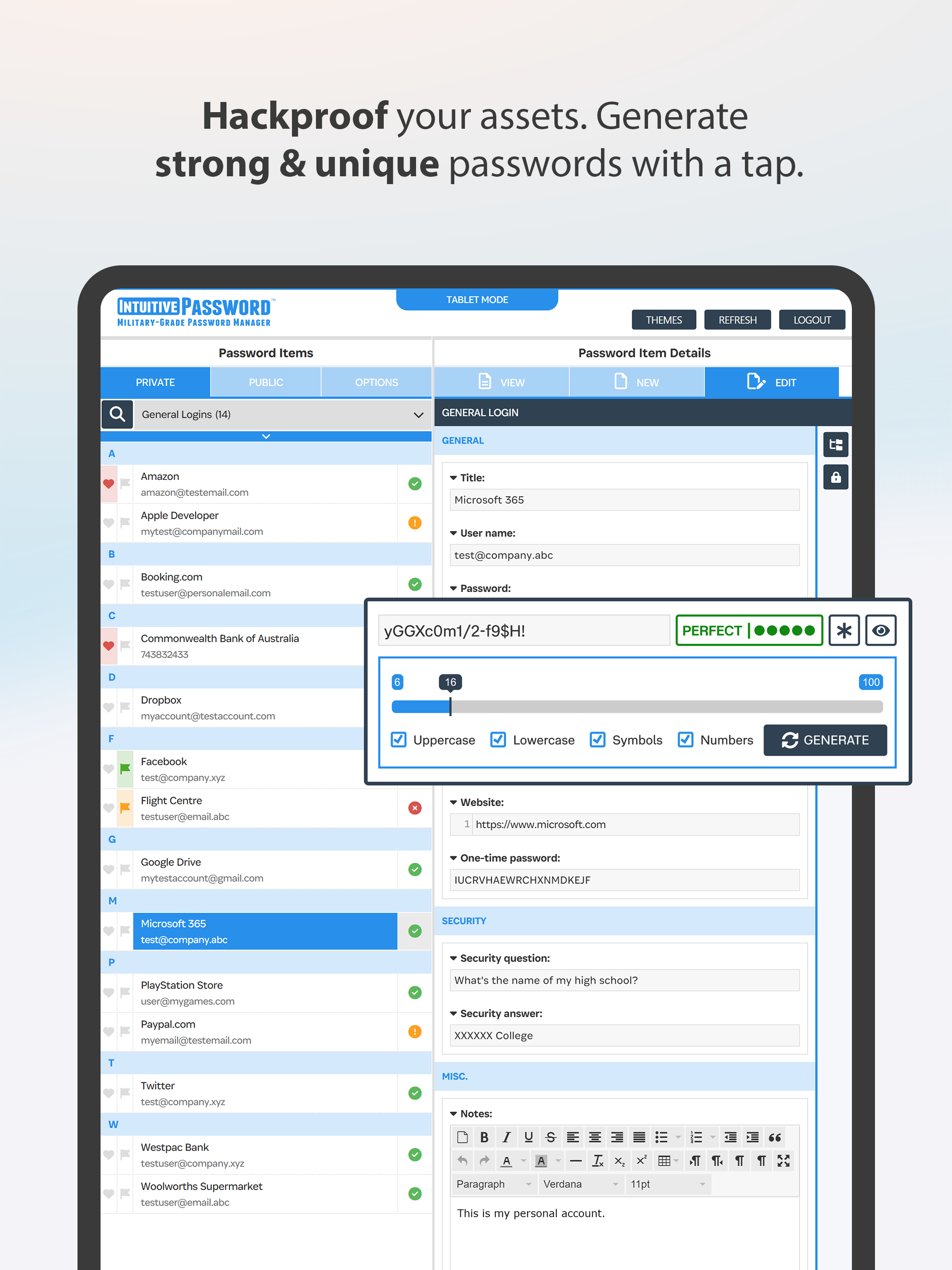 Intuitive Password®