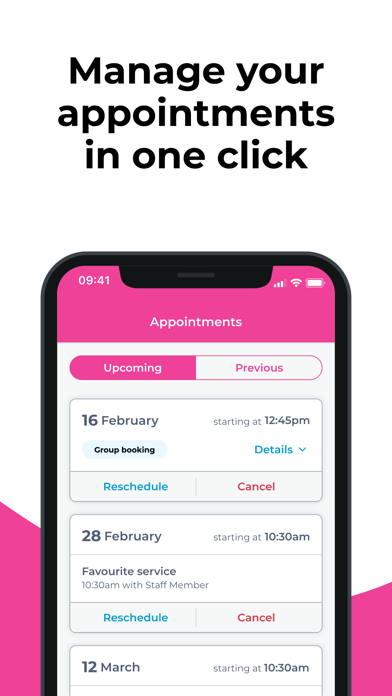 SINE-SINE Professional Waxing iPhone screenshot 2 - Lifestyle app