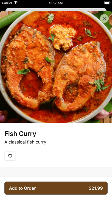 Kabab & Curry iPhone screenshot 3 - Food & Drink app