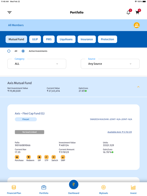 Screenshot #5 pour Fincart - Investment App