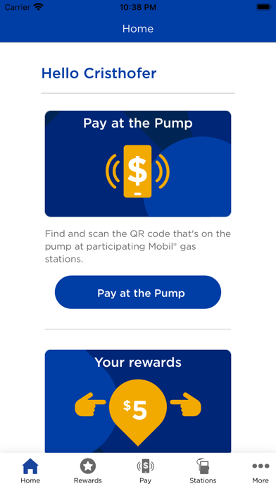 Journie Rewards & SpeedPay Screenshot