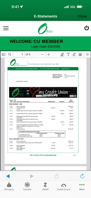 OFCU Mobile Banking screenshot 5