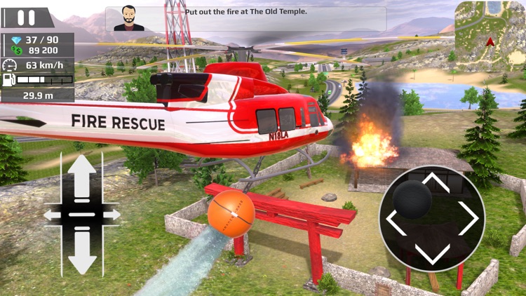 Helicopter Flying: Car Driving screenshot-3