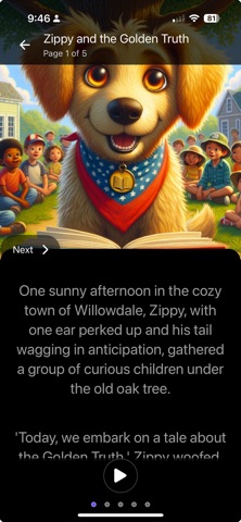 ZippyStories screenshot