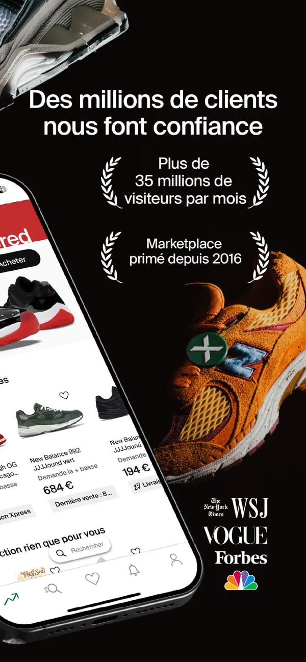 Screenshot #2 pour StockX : sneakers et vêtements
