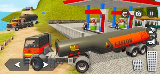 US Oil Tanker Truck Driving 3D iPhone screenshot