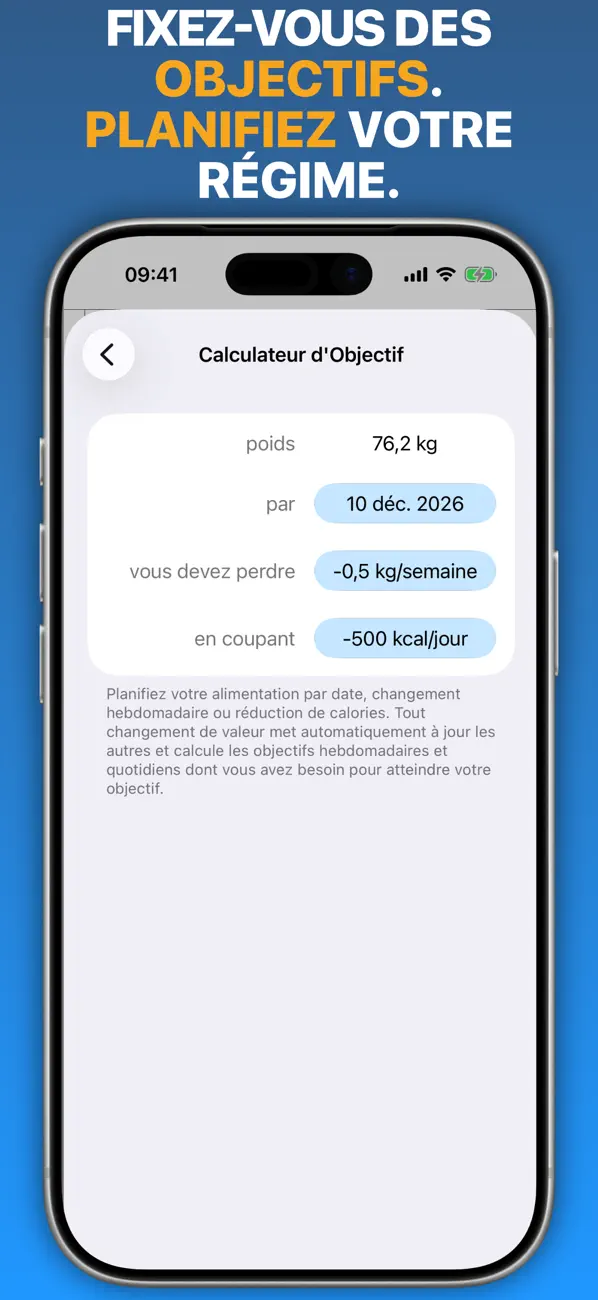 Screenshot #3 pour Journal Poids Lite