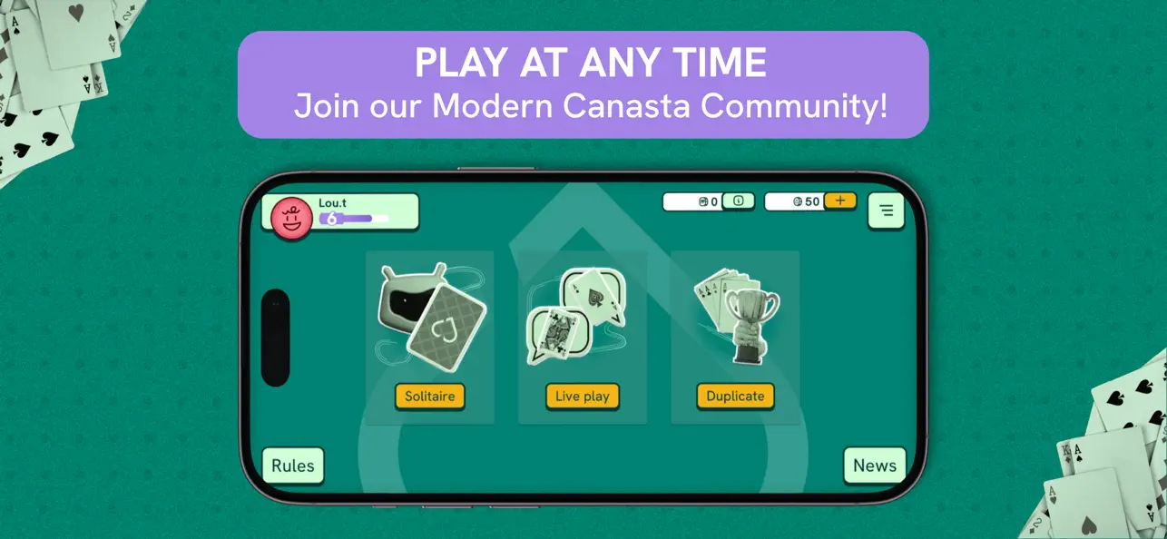 Screenshot #1 pour Canasta Junction