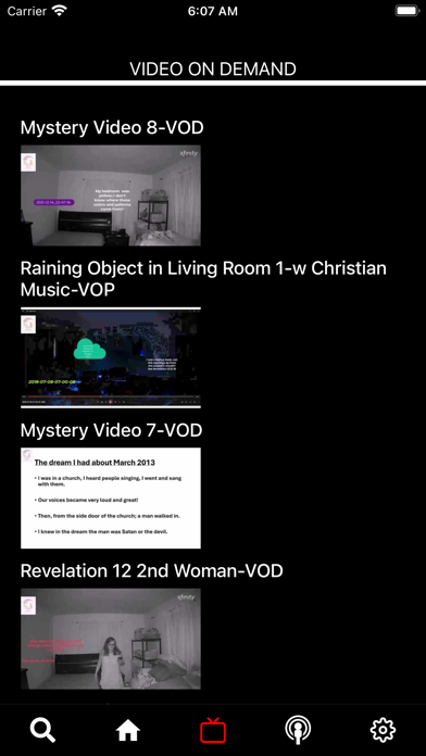 US TV Unidentified Sightings Screenshot
