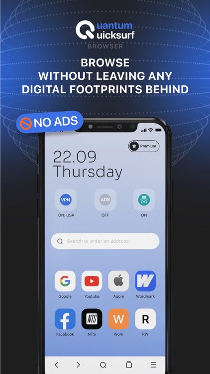 Quantum Quicksurf Browser