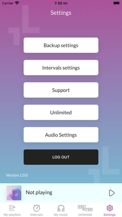 Fitness Music Plus Screenshot