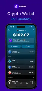 Tokeo Wallet screenshot #2 for iPhone