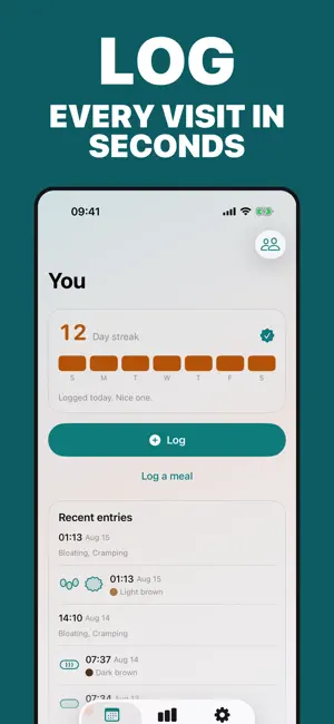 Poop Tracker: Gut Health Log screenshot 1