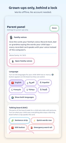 Talking Cards: Learn to Talk Screenshot 9 of 9