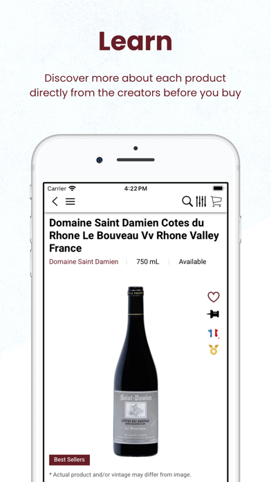 September Wines and Spirits Screenshot