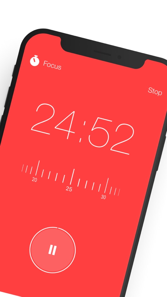 #2. Pomodoro Timer: Stay Focused (iOS) 由: PIXO Incorporation