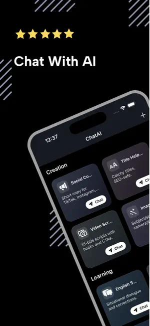 ChatGTP: русский ИИ ассистент iPhone screenshot 1