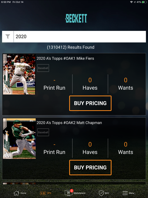 Screenshot #6 pour Beckett Mobile