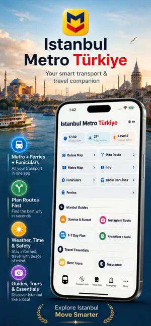 Istanbul Subway Map screenshot 1