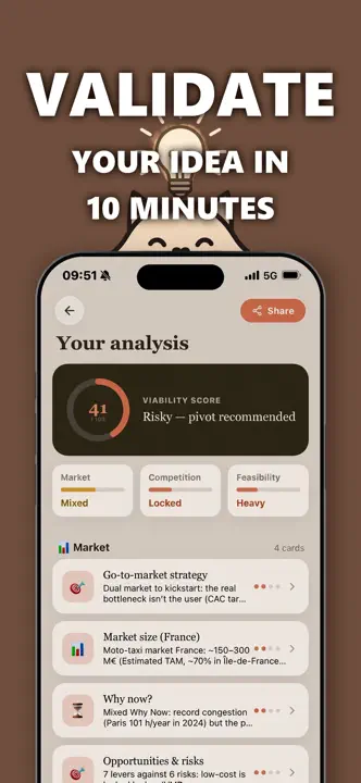 Capture 1 de Ideation: Market Research AI