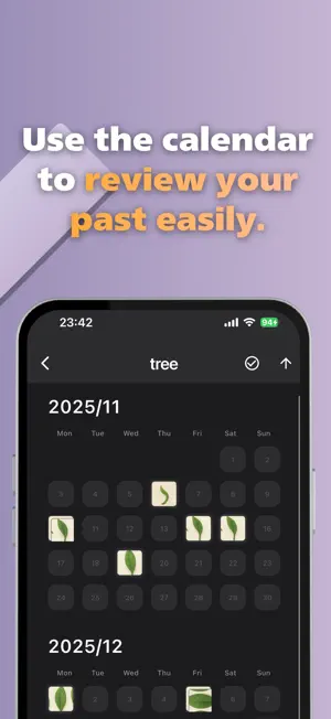 Growth Diary Track daily chang screenshot 2