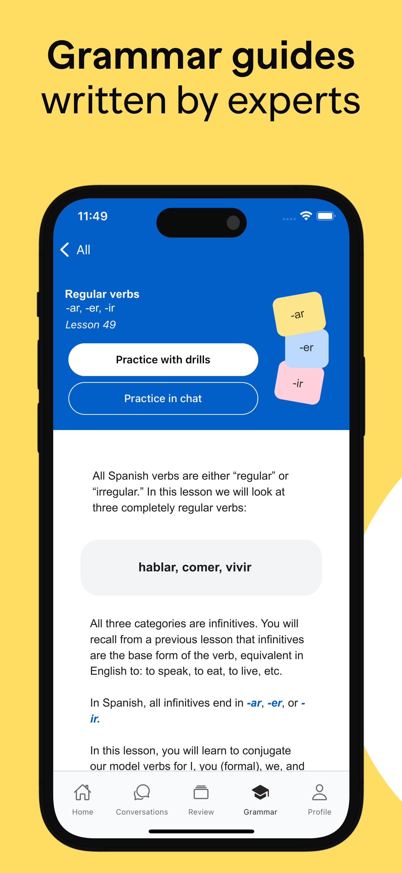 Learn Spanish - Uben screenshot 3