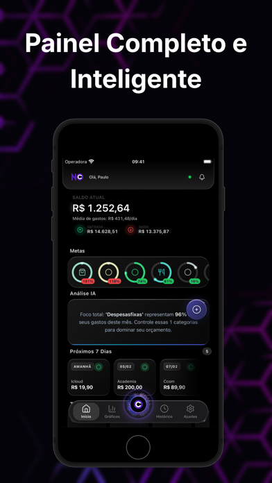 Controle Financeiro No Comando Screenshot 4 of 9