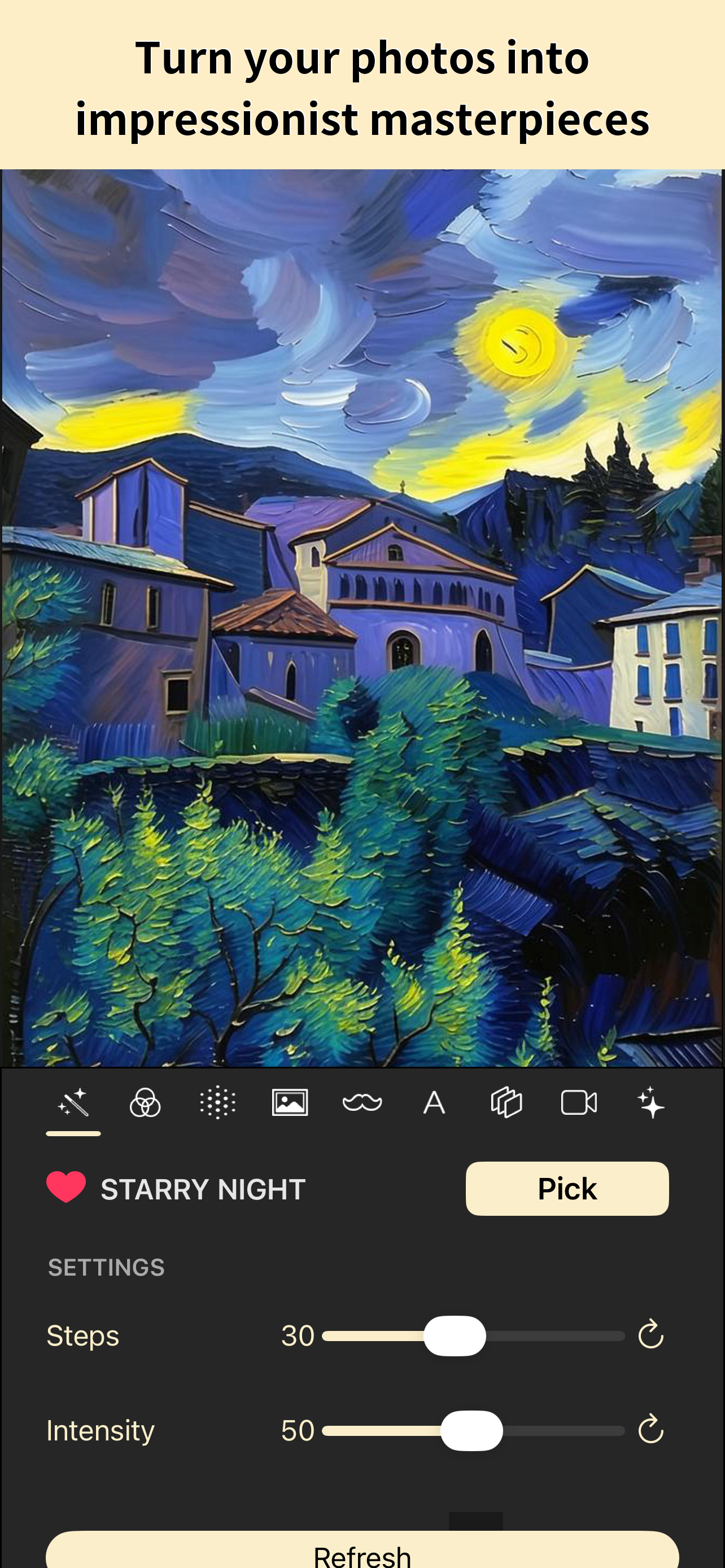 AI Impressionist Painter