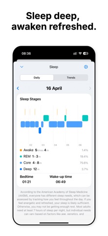 BodyClock - Circadian Rhythm Screenshot 5 of 8